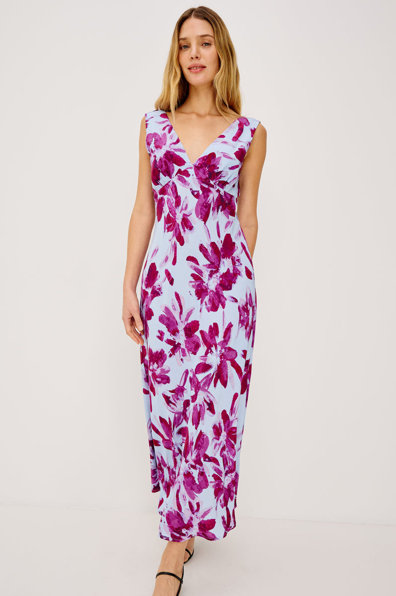 AUDRINA DRESS - BLUE LILY – Rails EU