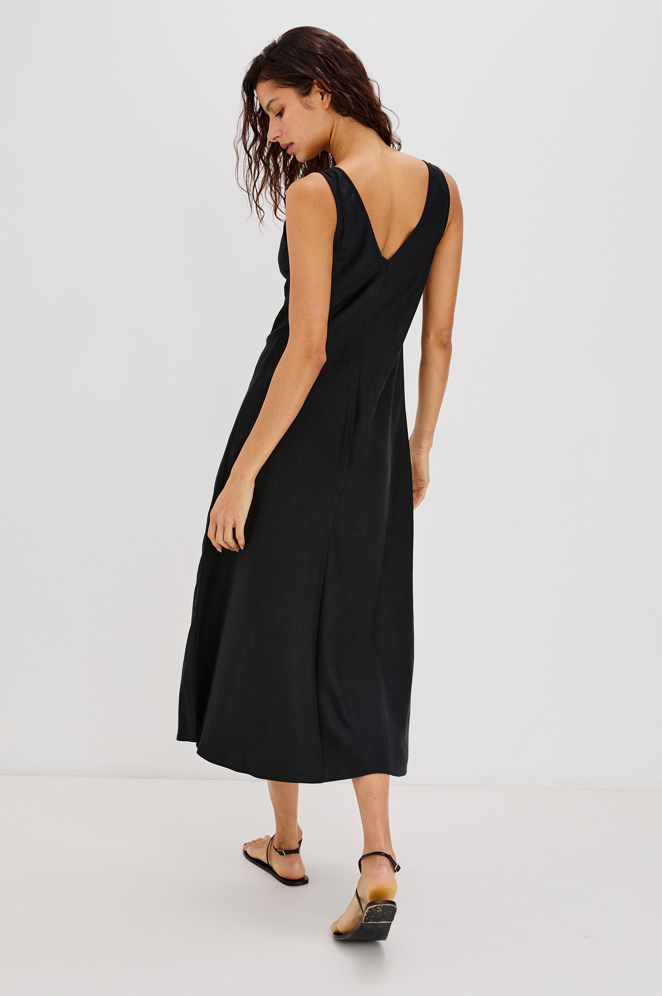 RAILS X LSPACE AVILA DRESS - BLACK – Rails EU