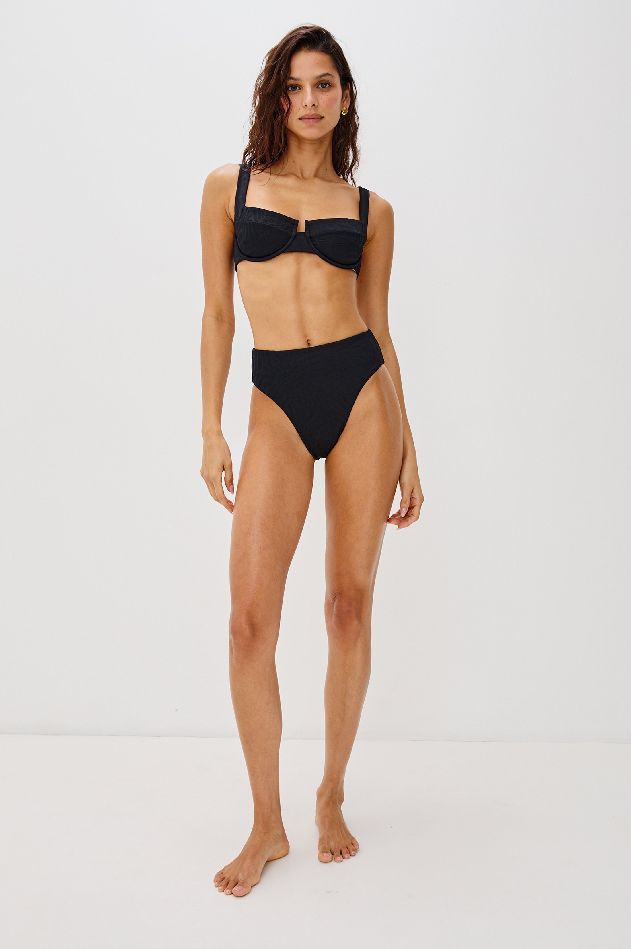 RAILS X LSPACE BIANCA BIKINI TOP - BLACK – Rails EU