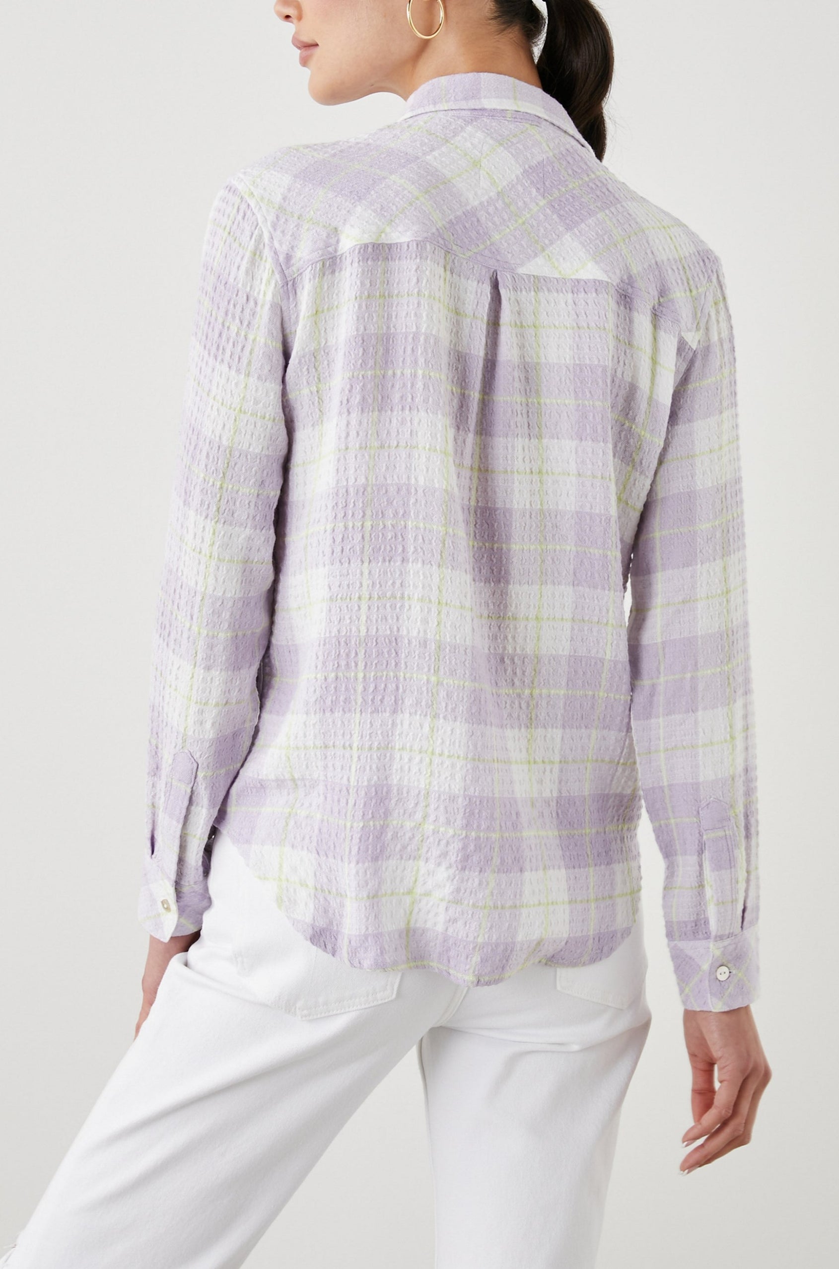BRADY SHIRT LILAC CITRUS - BACK