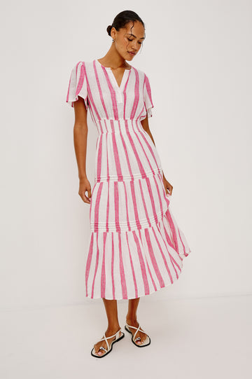 CANNES DRESS - DELFINE STRIPE