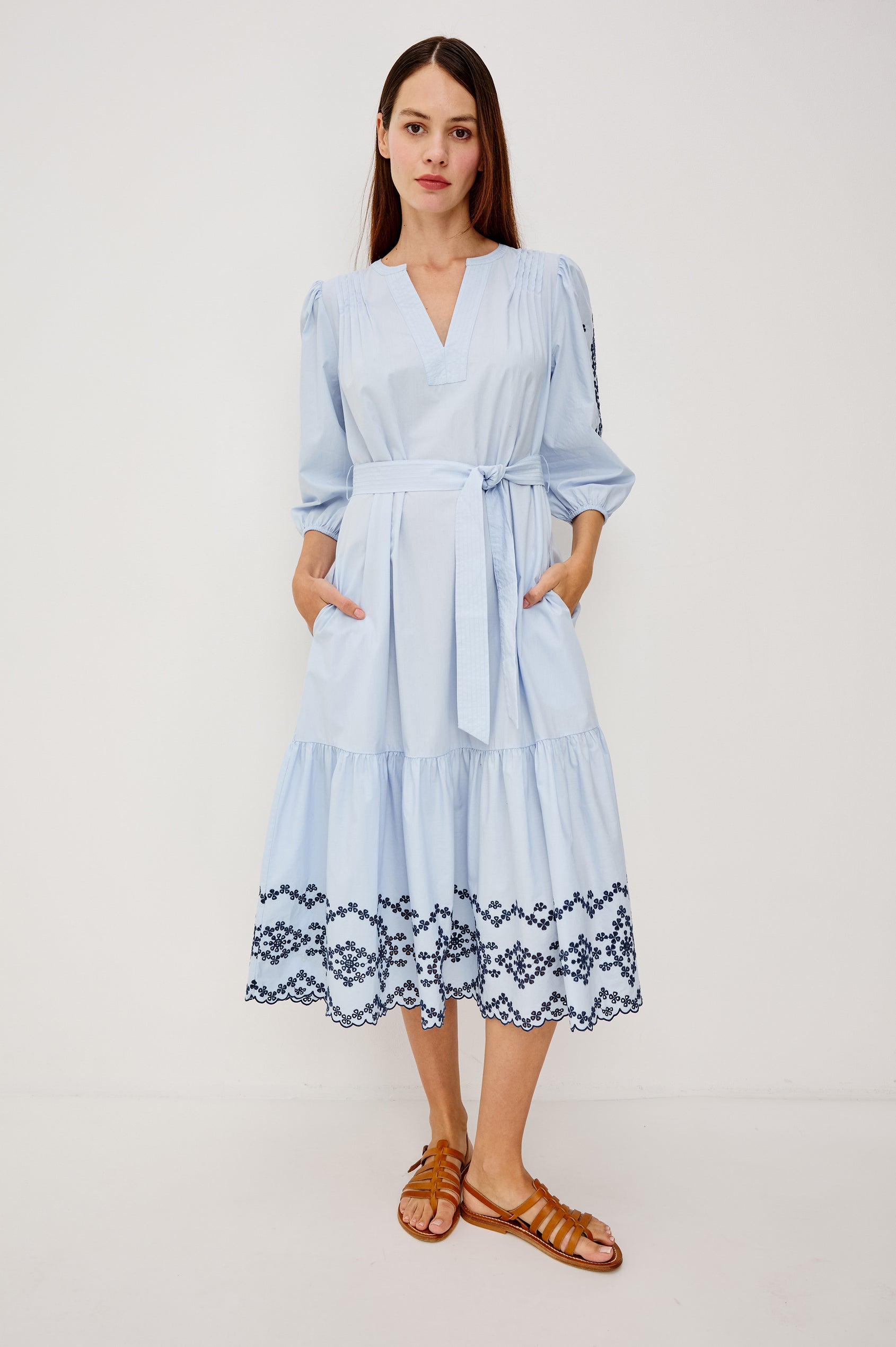 carmel maxi dress blue Carmel Maxi Dress