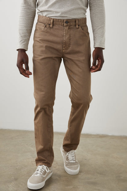 CARVER CACAO PANT - FRONT