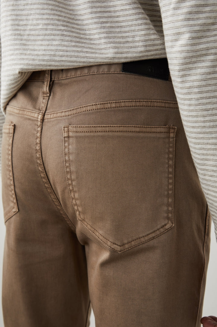 CARVER CACAO PANT - BACK DETAIL