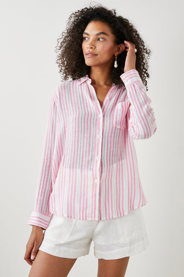 CHARLI SHIRT KOKOMO STRIPE - FRONT