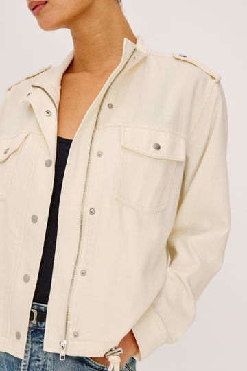 COLLINS JACKET - IVORY
