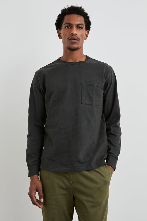 CYD T-SHIRT WASHED BLACK - FRONT