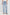 Del Mar low slung baggy boyfriend 5-pocket jean in light wash Jasper - front view on model, hand on waistline