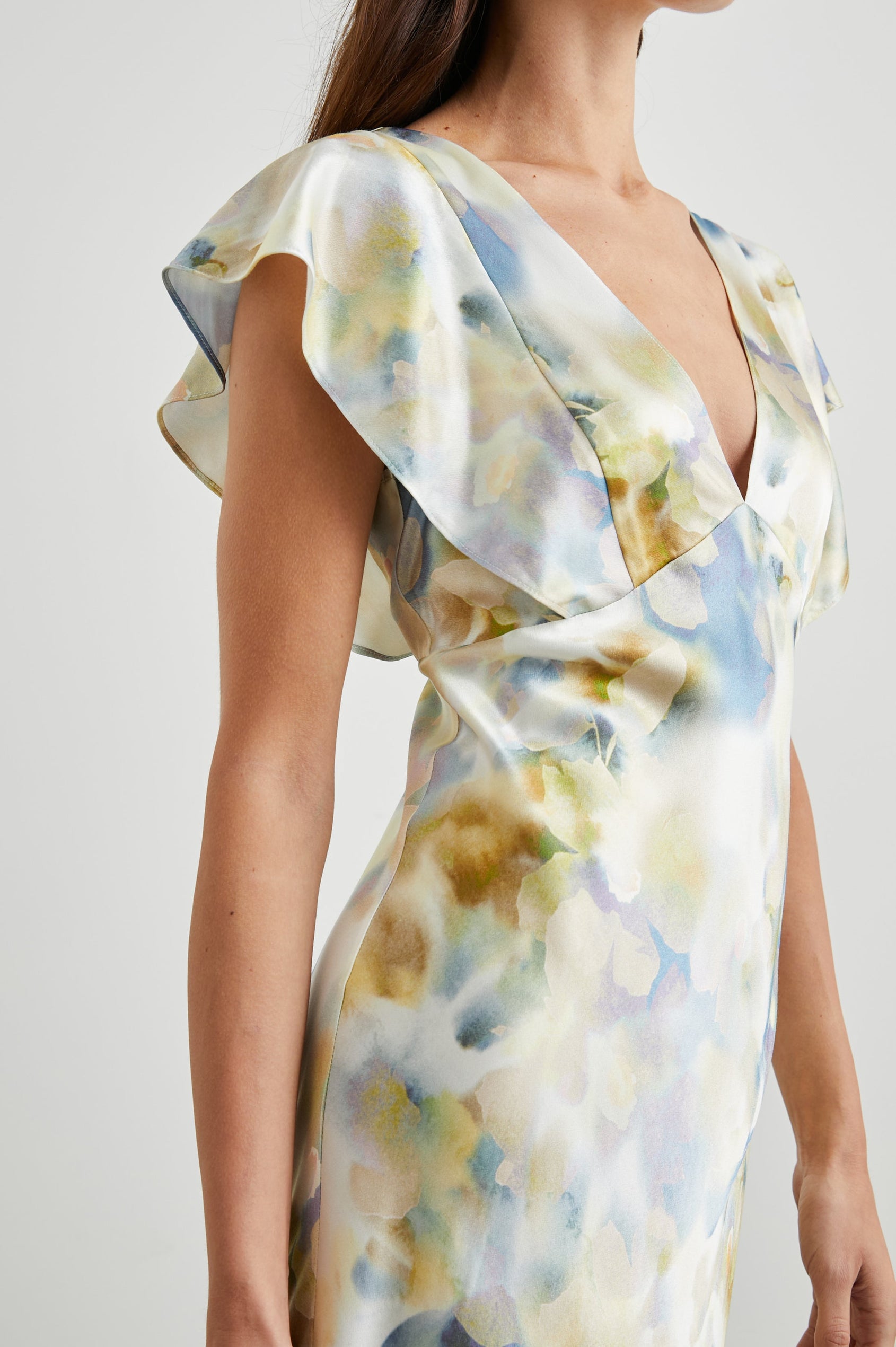 rails dina satin midi dress DINA DRESS