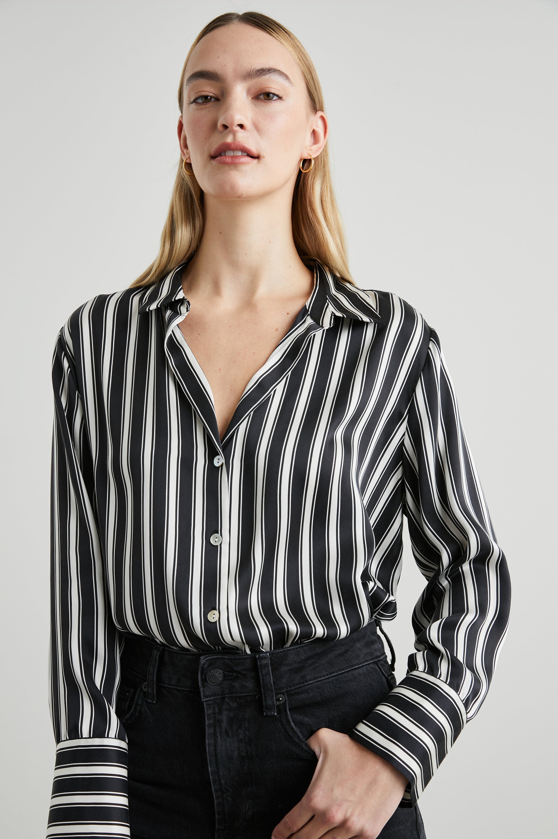 DORIAN SHIRT - MELROSE STRIPE – Rails EU