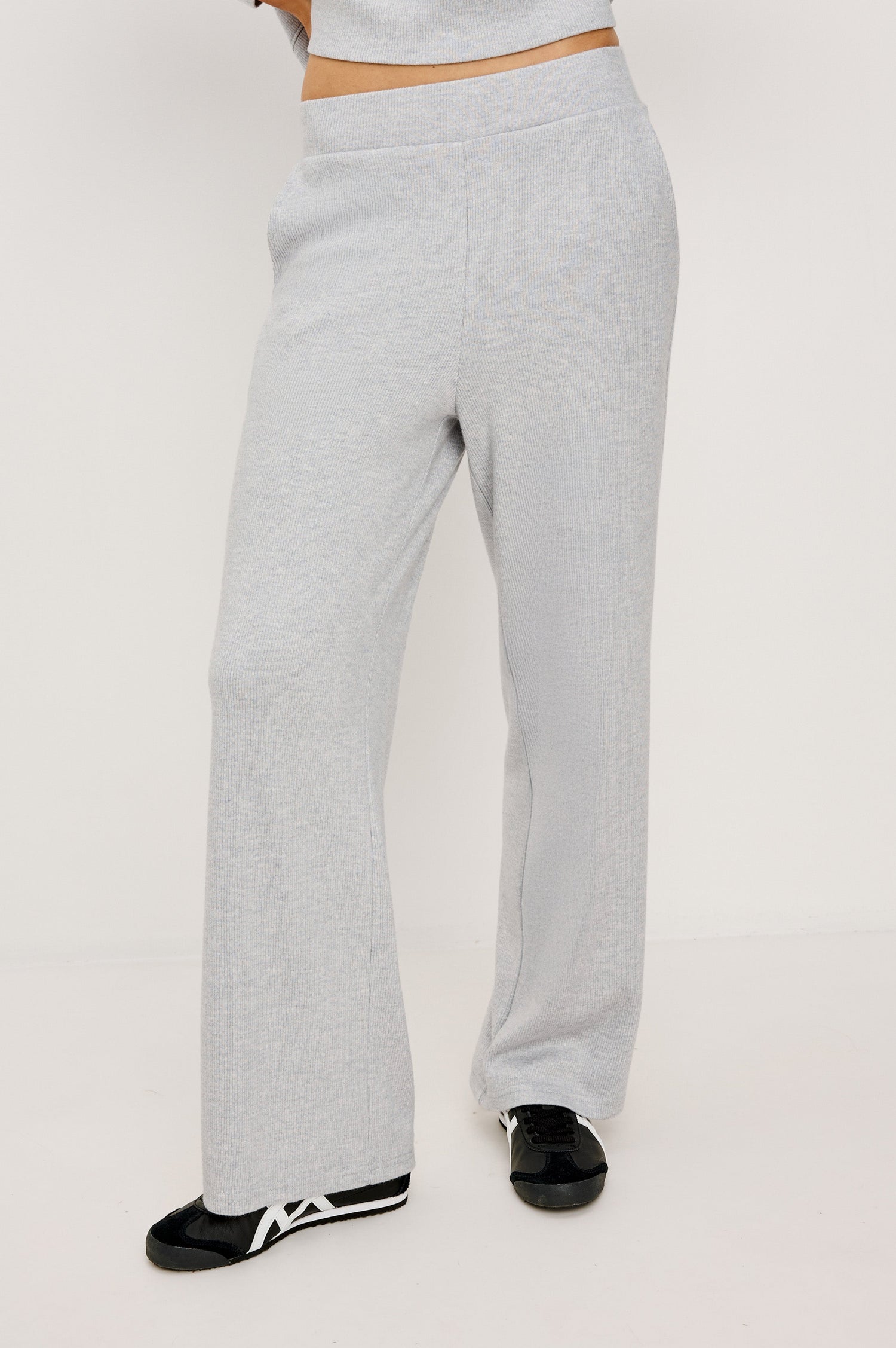 ELLERY SWEATPANT - HEATHER GREY BRUSHED