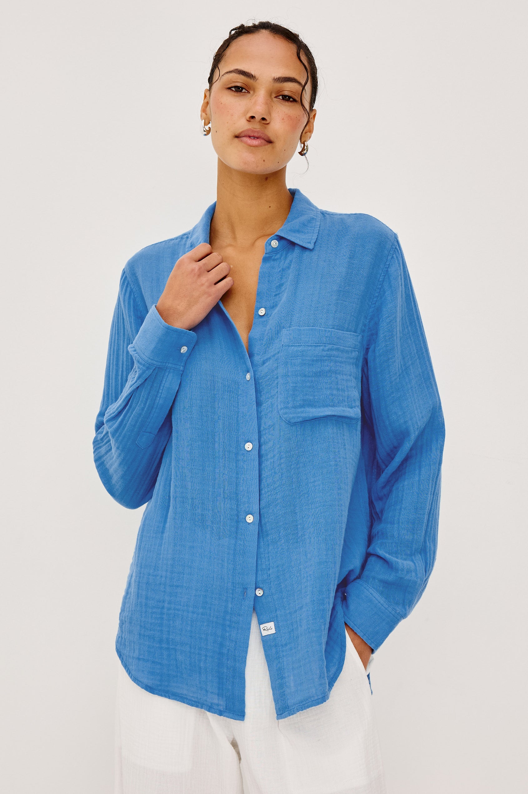 ELLIS SHIRT - FRENCH BLUE ELLIS SHIRT - FRENCH BLUE
