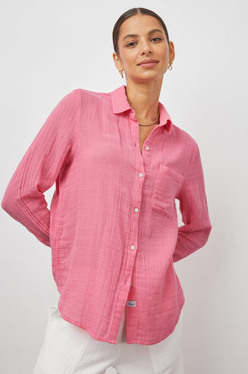 ELLIS MALIBU PINK TOP- FRONT
