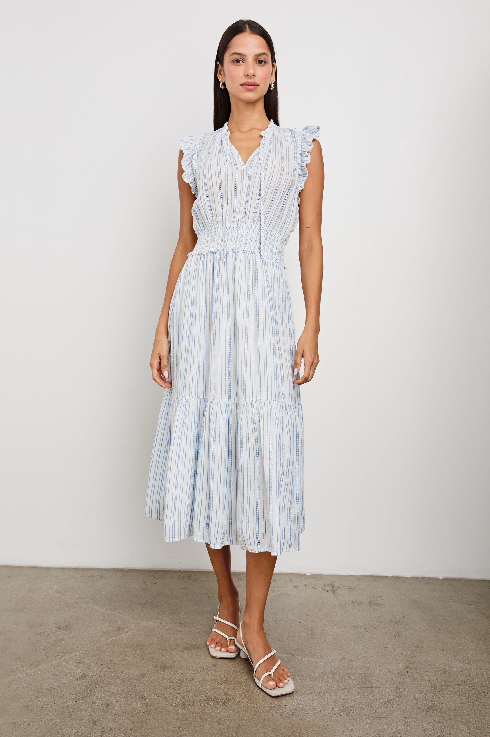 sonoma midi dress Plus Size Sonoma Goods For Life Smocked Button-Through Midi Dress