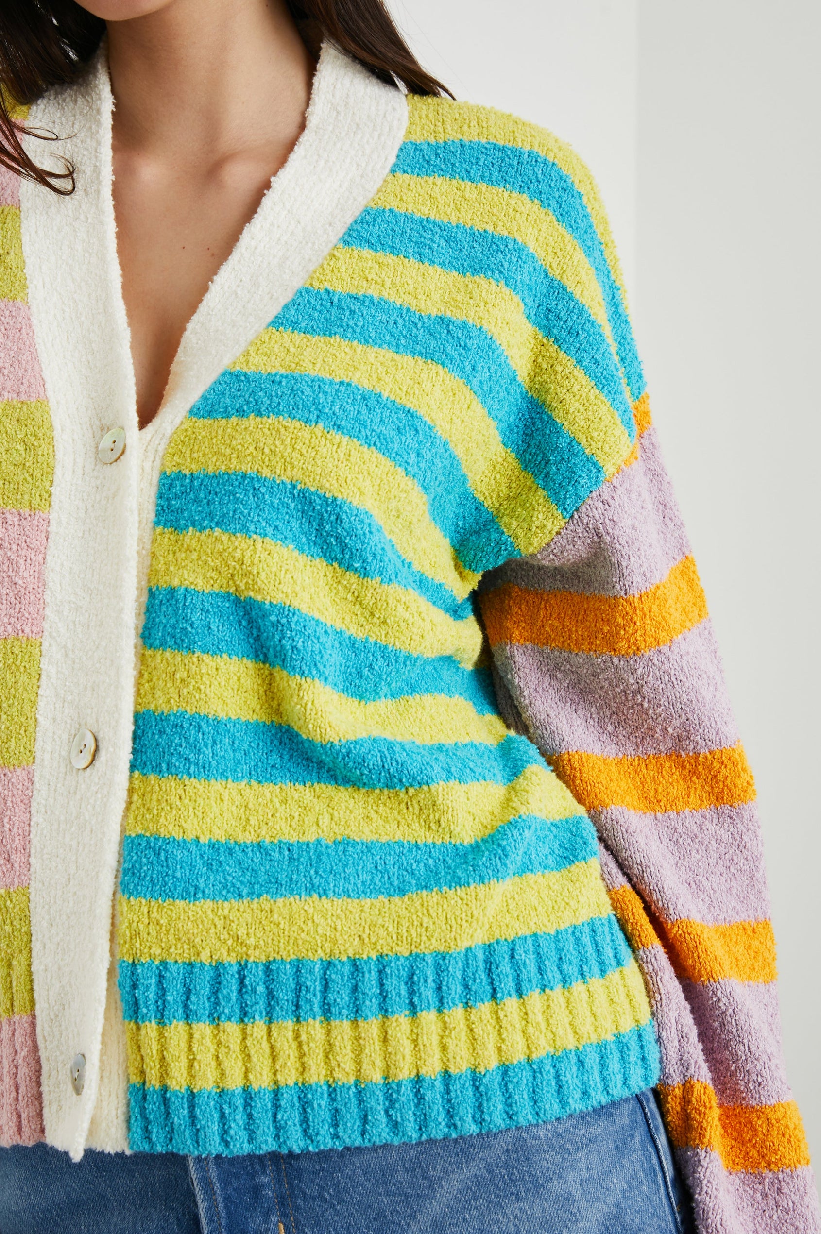 GENEVA - MIXED STRIPE - FRONT DETAILS