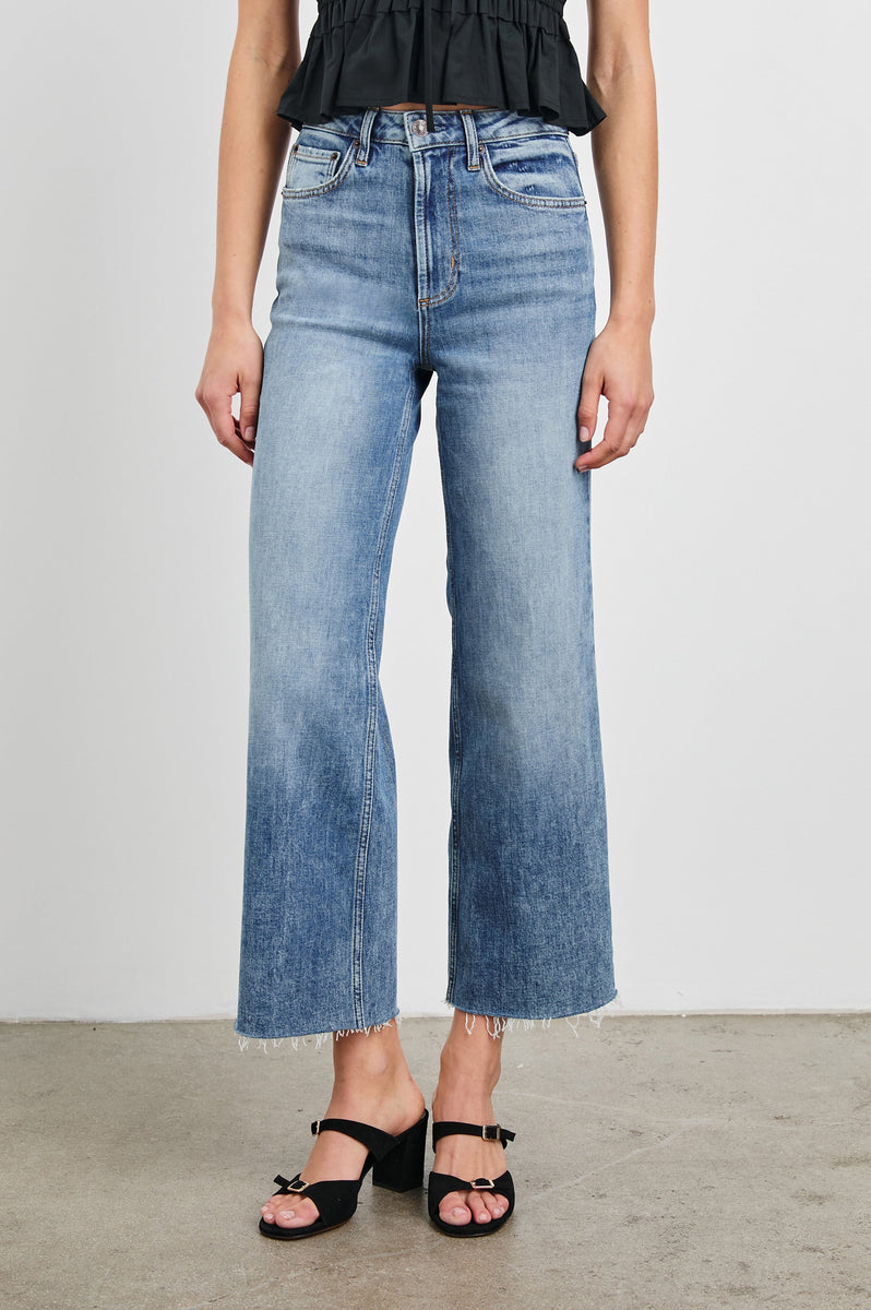 Bargain! Shop Rails GETTY CROP WIDE LEG - TRADEWIND β Rails EU