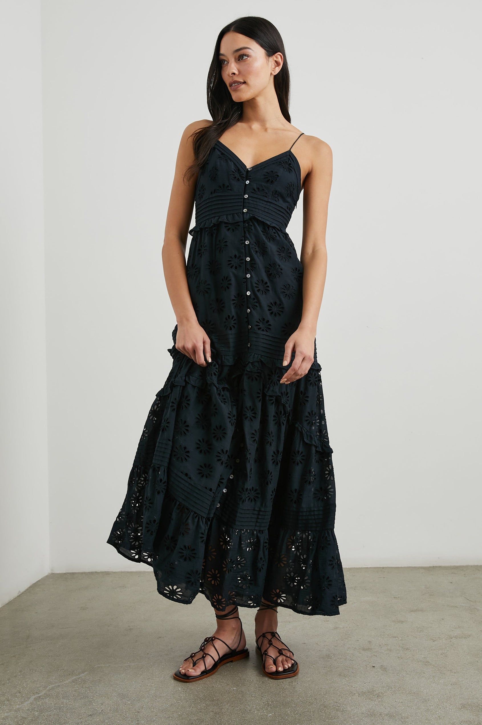 henrietta maxi dress Henrietta Multi Way Smocked Maxi Dress In Sweet Floral The Design Closets