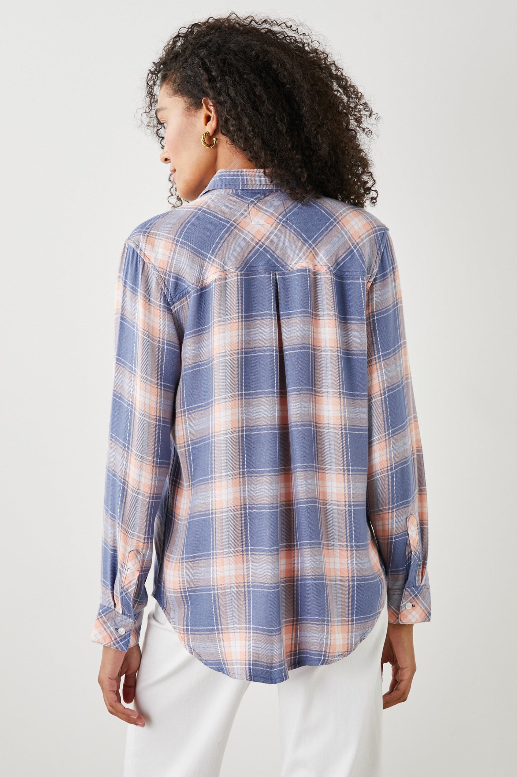 HUNTER SHIRT STEEL PEACH - BACK