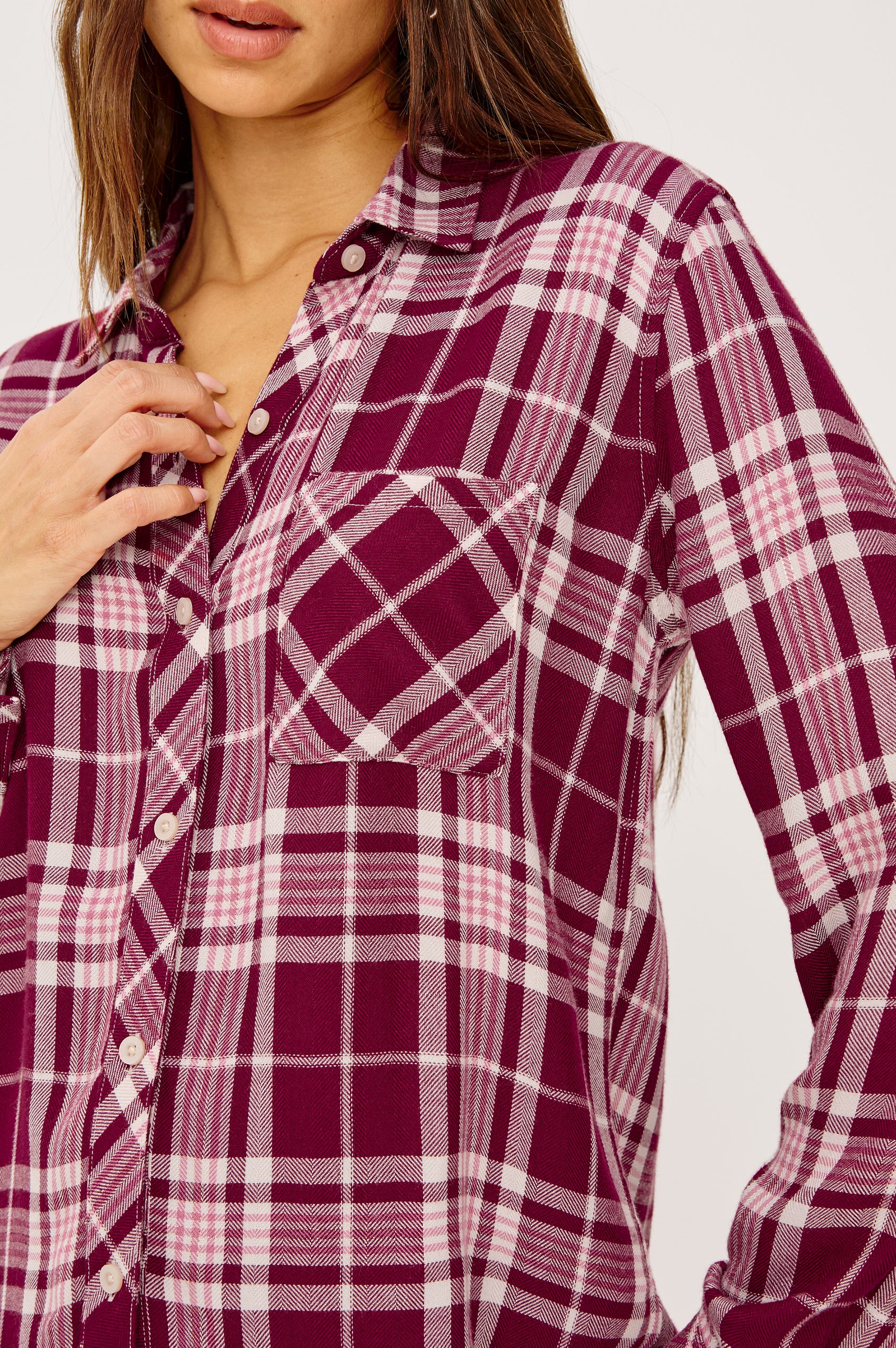 HUNTER SHIRT - WINTERBERRY
