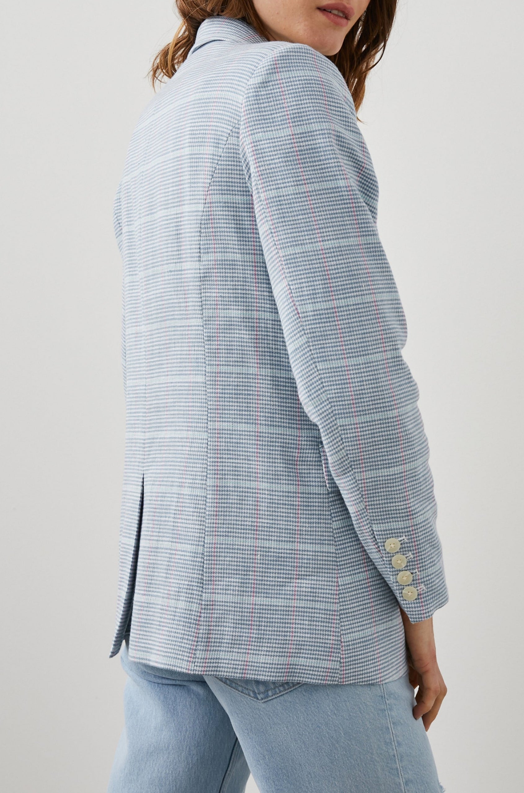 JAC BLAZER NORDIC CHECK - BACK