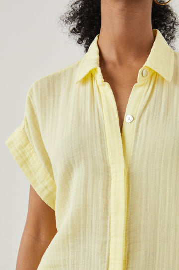 JAMIE SHIRT CITRON - DETAIL