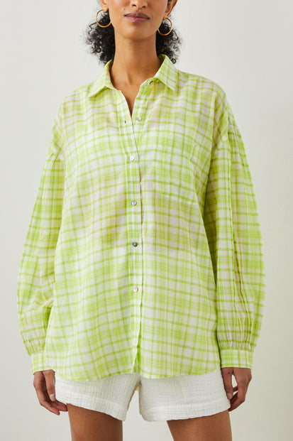 JANAE-LIME-PLAID-FRONT