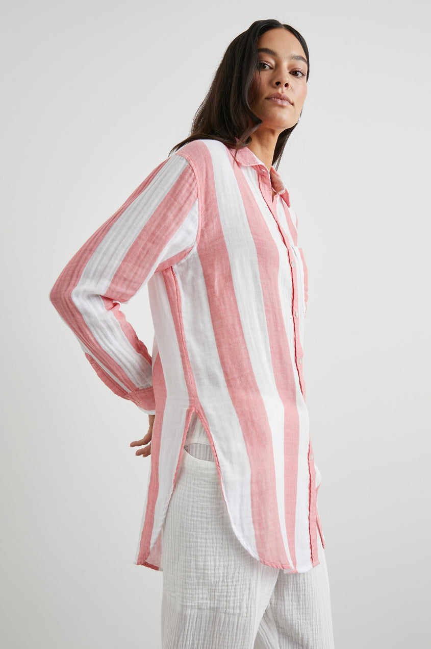 JAYLIN SHIRT - ORTONA STRIPE – Rails EU