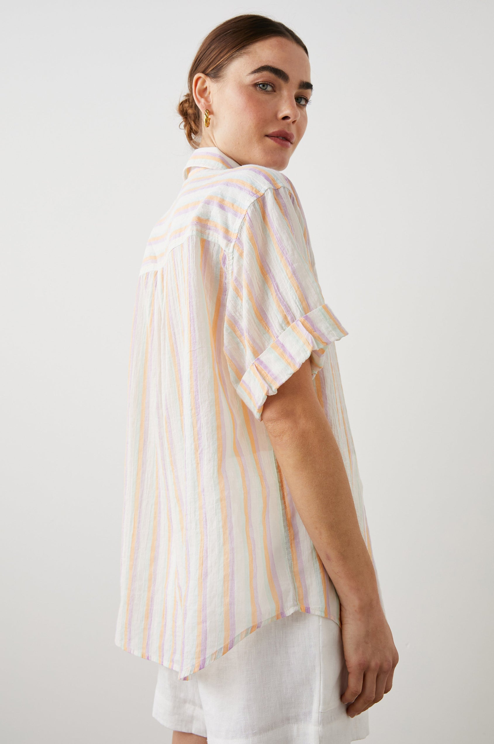 JOJO SHIRT MALTA STRIPE - BACK ANGLE
