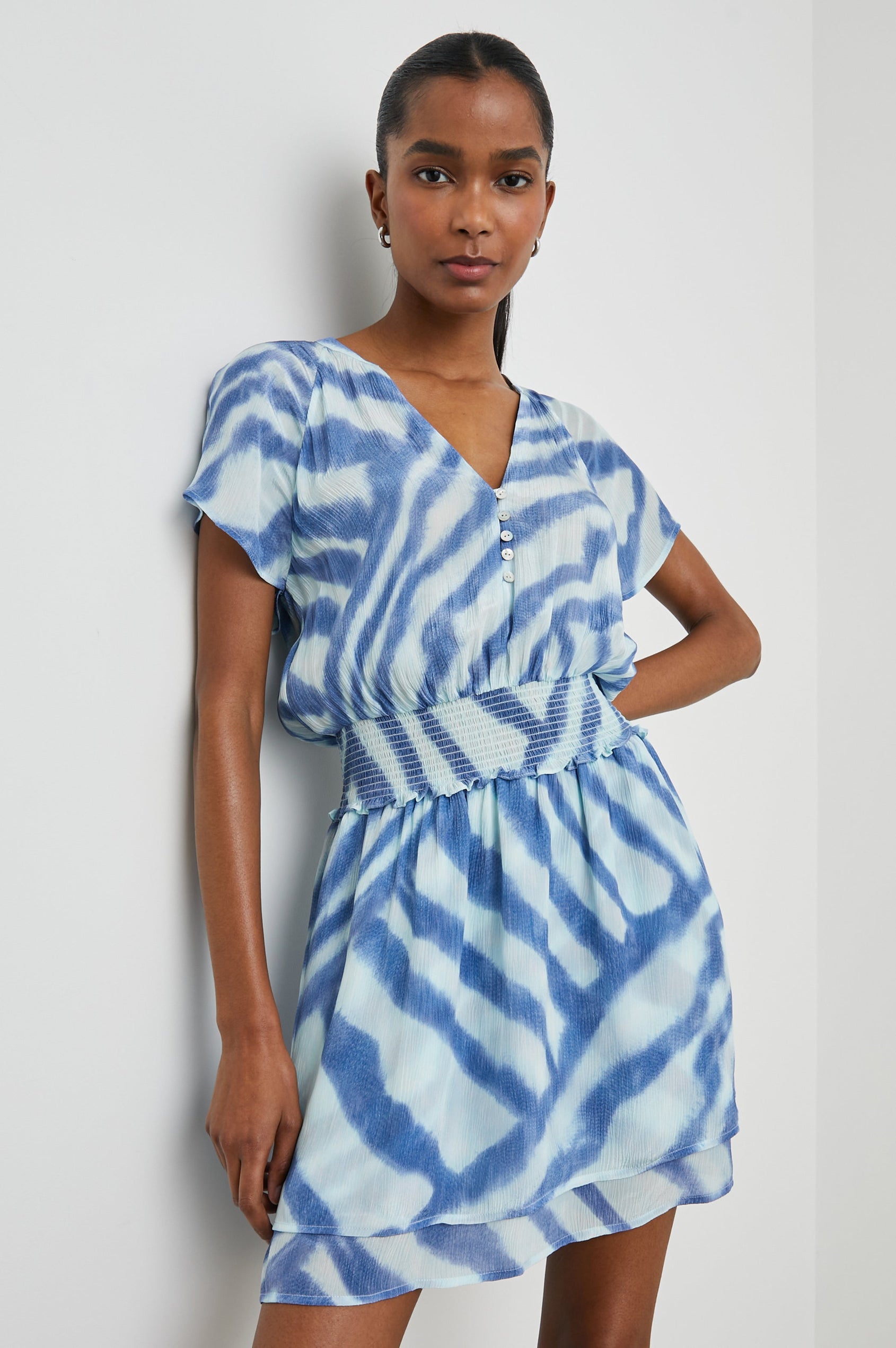 rails karla mini dress Rails Karla Lynx Mini Dress