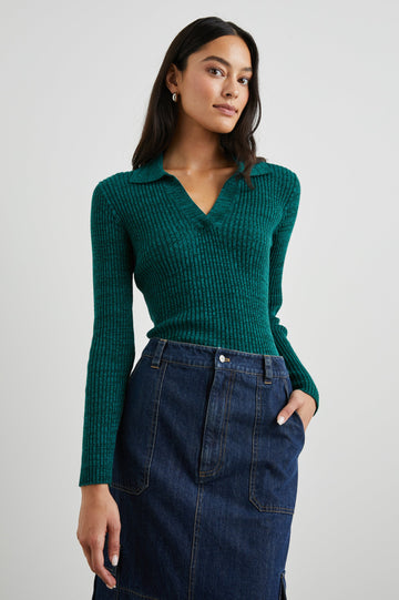 KENNEDY-EVERGREEN-FRONT TUCKED IN