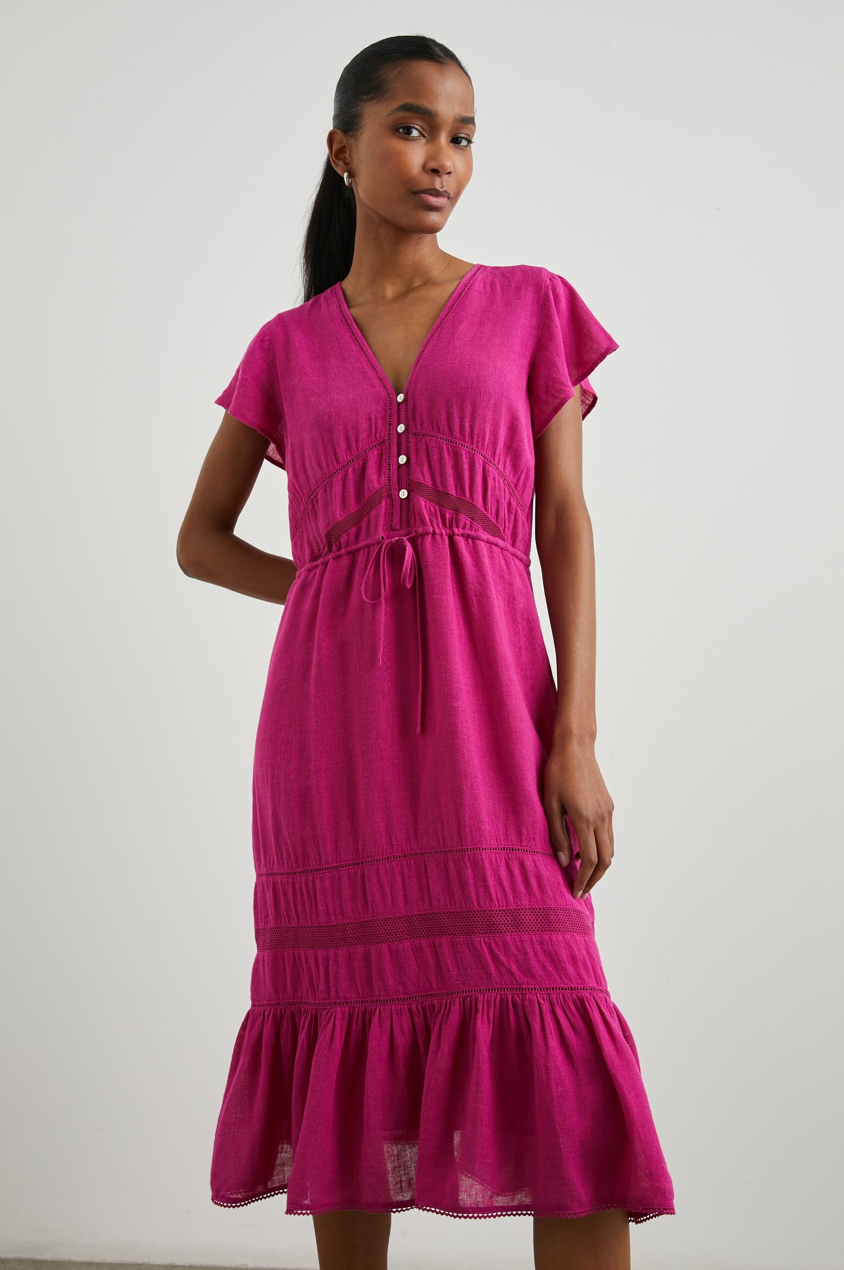 kiki pink dress Kiki Strapless Mini Dress - Pink - XXL
