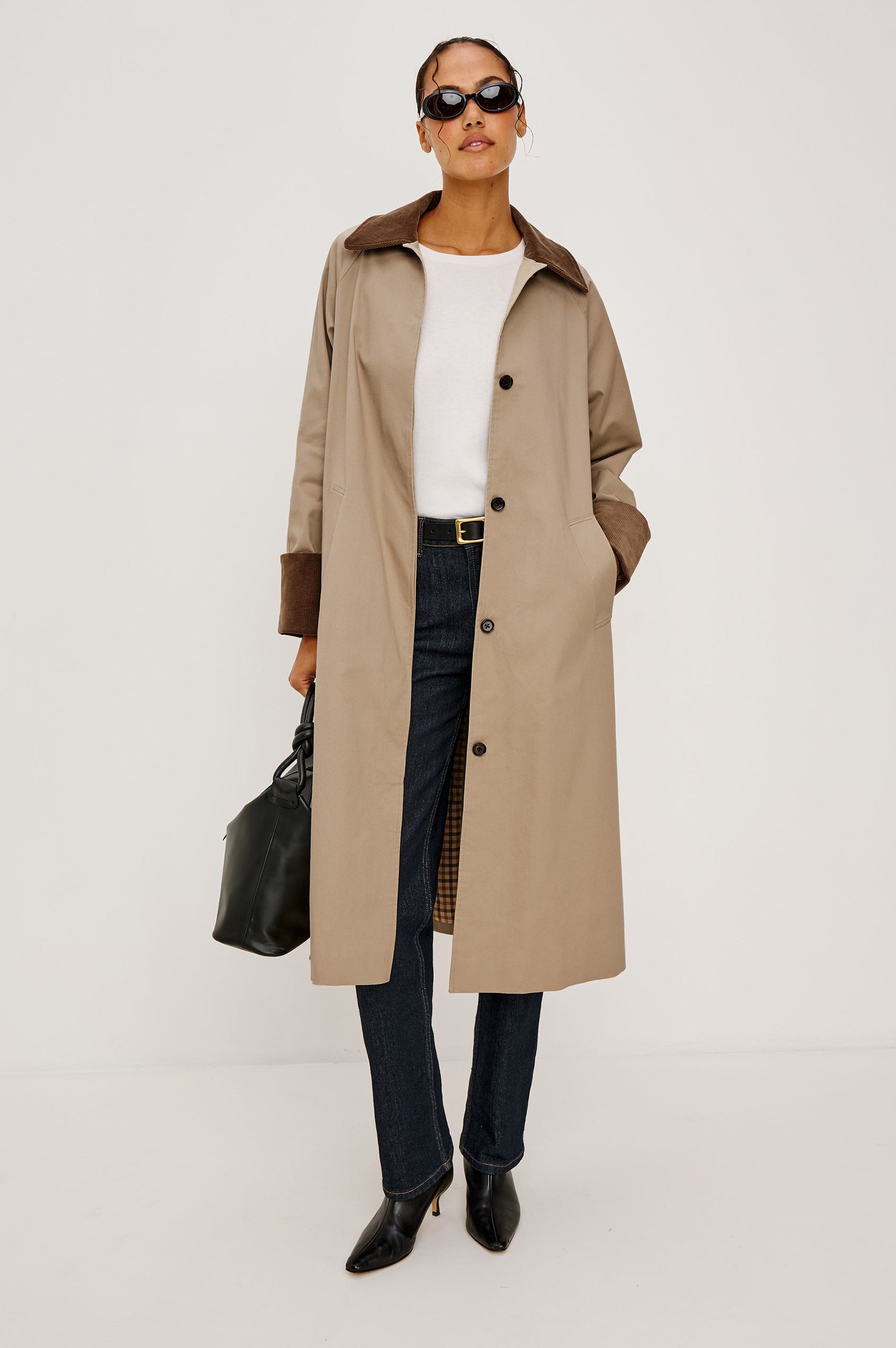 LEVY COAT  - KHAKI