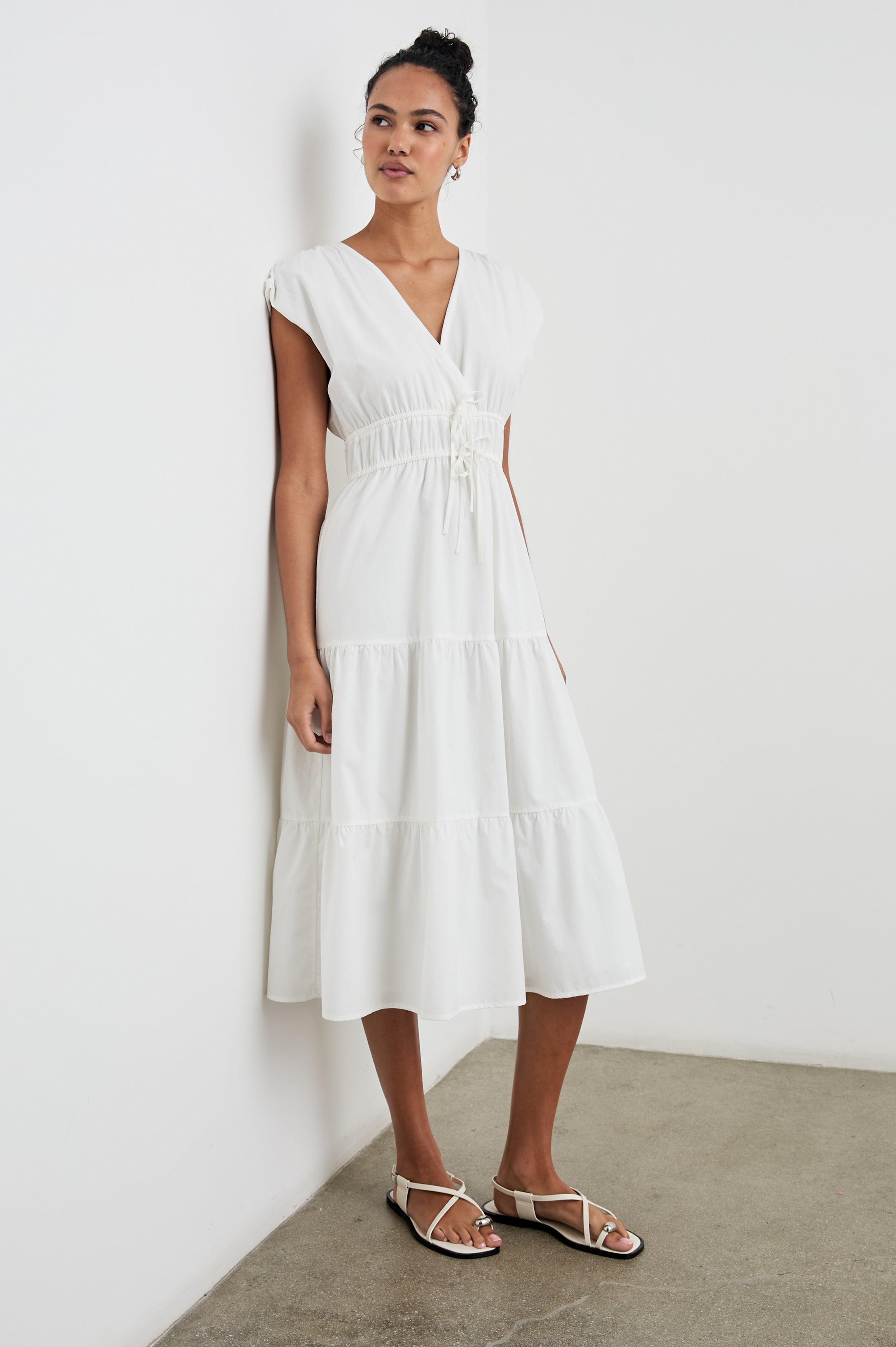 rails white dress LUCIA DRESS