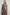 Luciana Ribbed, Long Sleeve Midi Dress with a V Neck Placket with a Collar, and a Side Slit in Latte Colorway - Front View Featured on Model 