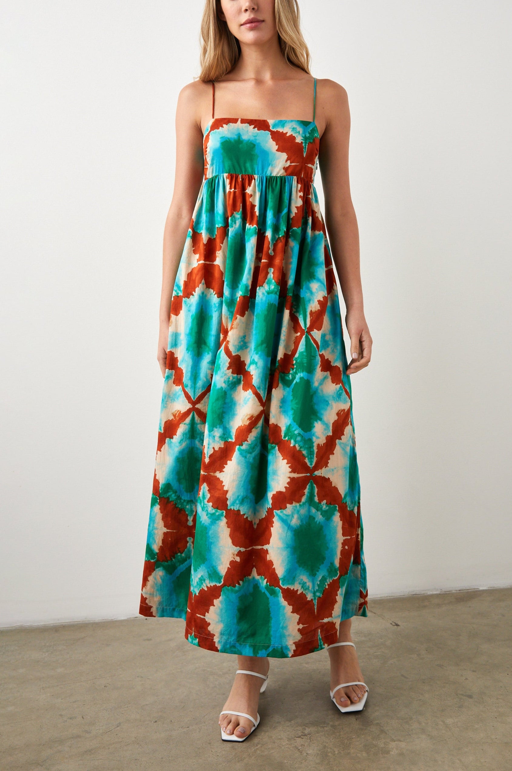 LUCILLE DRESS KALEIDOSCOPE - FULL FRONT BODY