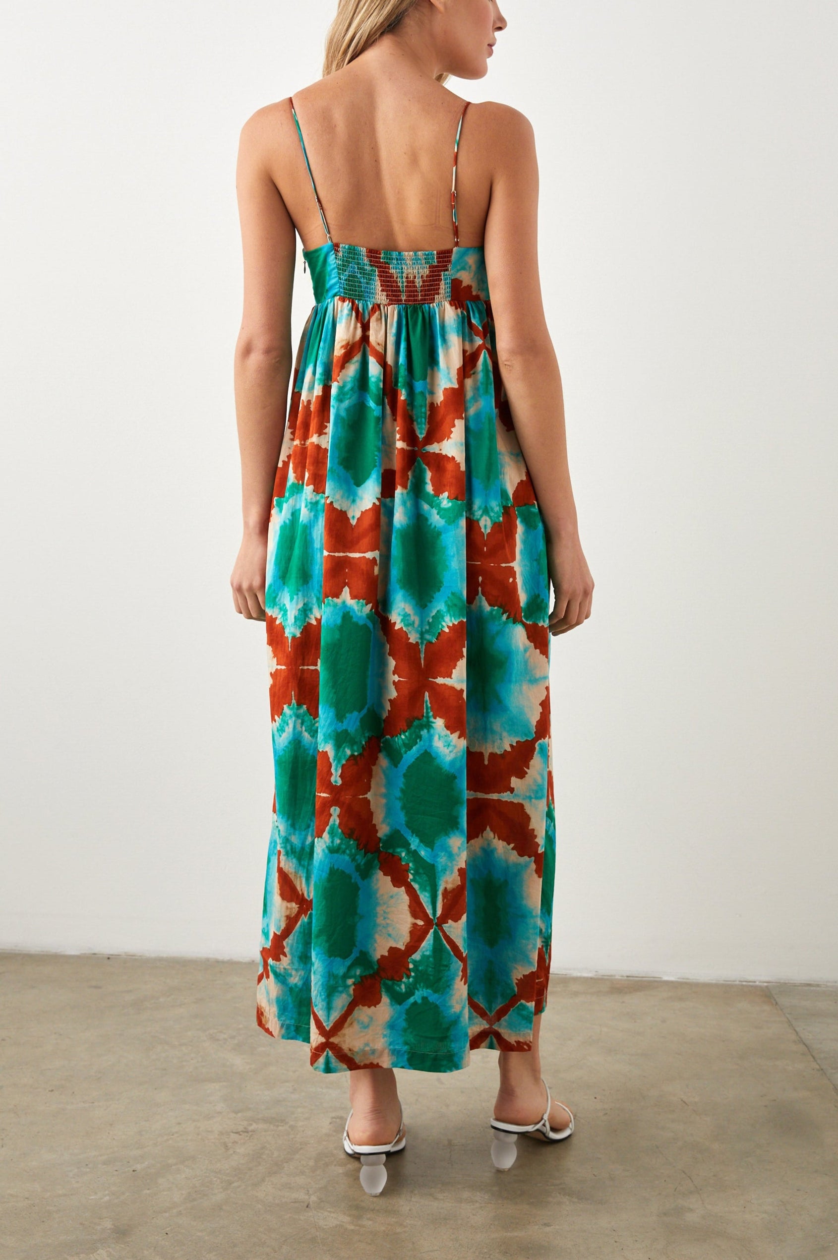 LUCILLE DRESS KALEIDOSCOPE - BACK