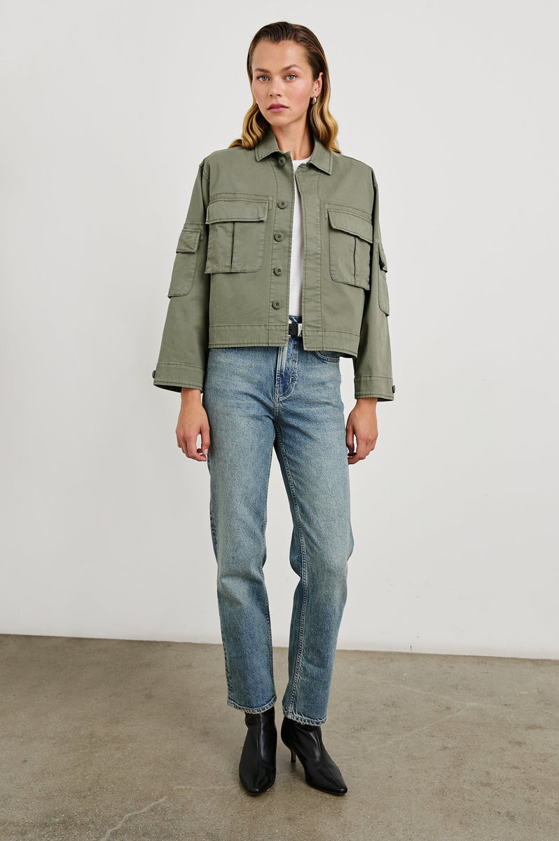 MADISON JACKET - DARK OLIVE – Rails EU