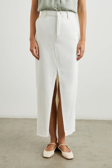 MANHATTAN SKIRT - ECRU - FRONT BODY