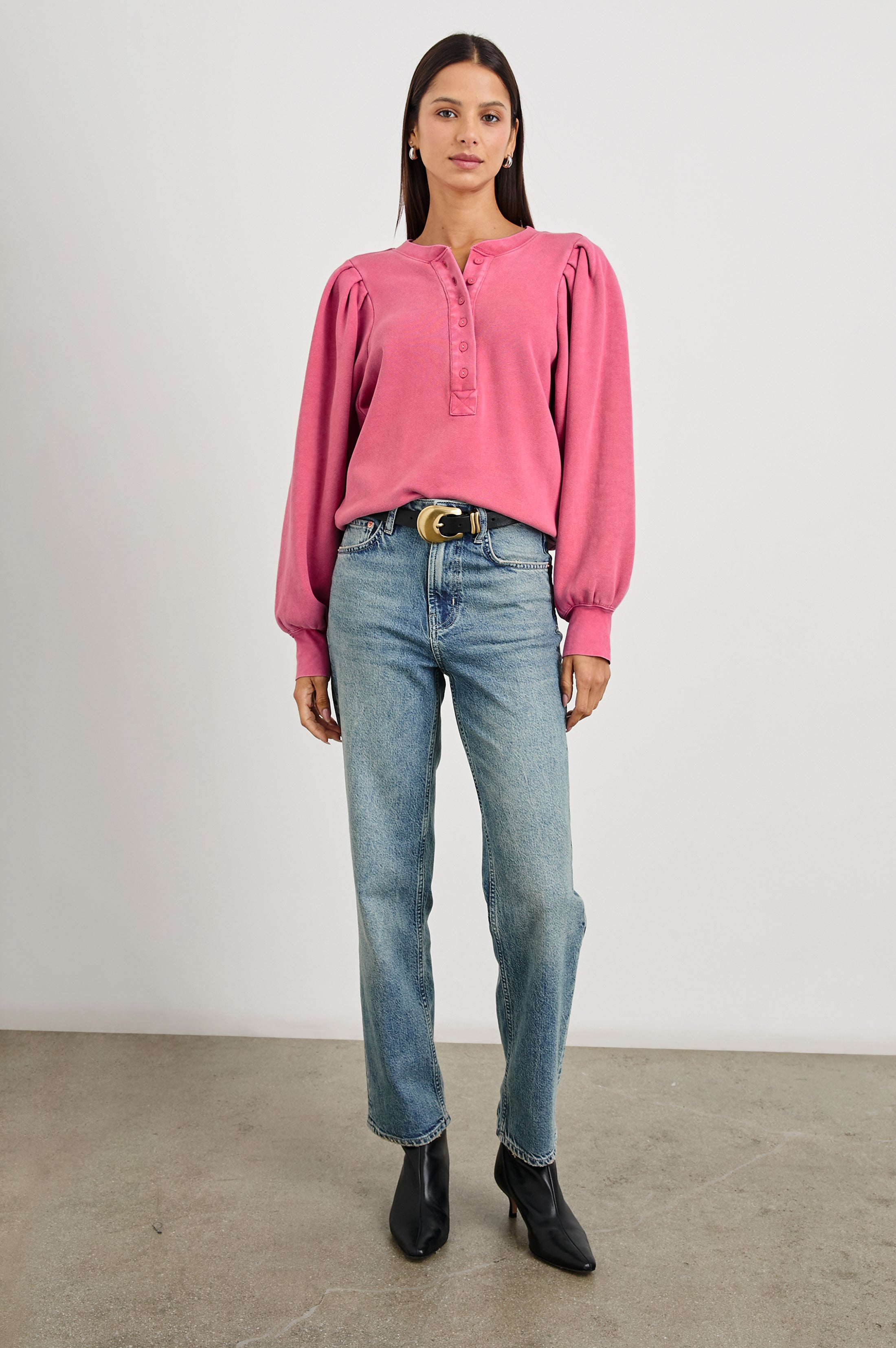 MARIANA SWEATSHIRT - HIBISCUS – Rails EU