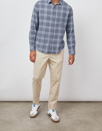 LENNOX SHIRT - CONCRETE DUST