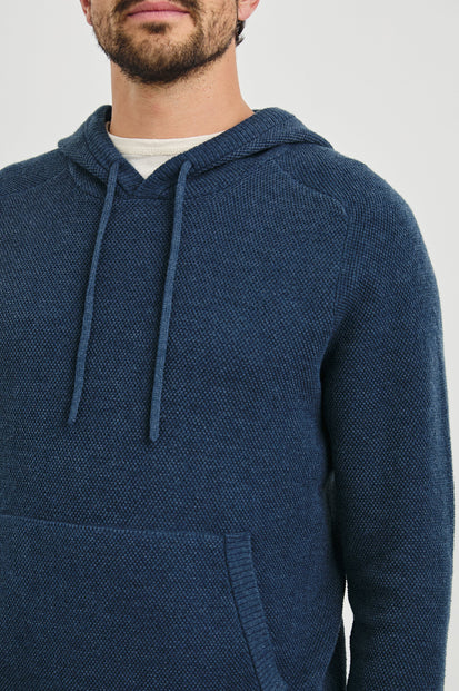 MATADOR HOODIE - BLUE MELANGE