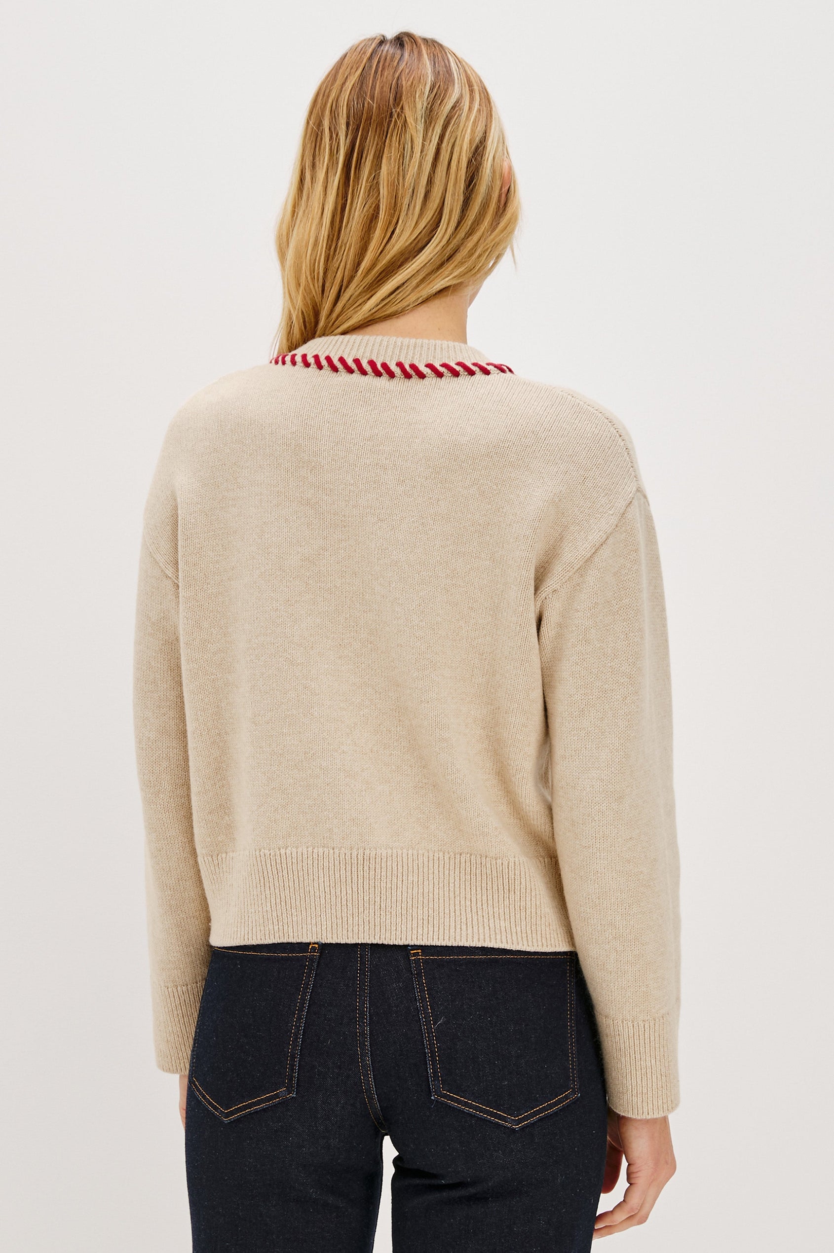 MAVIE CARDIGAN - CARMINE FLORAL