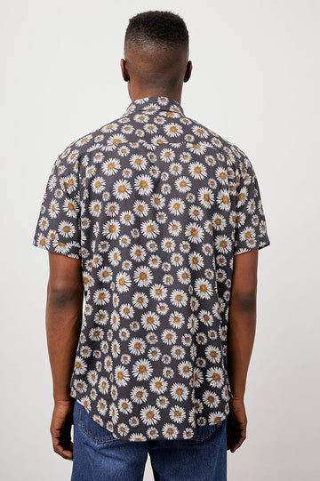 MAYA WASHED BLACK SHIRT-BACK