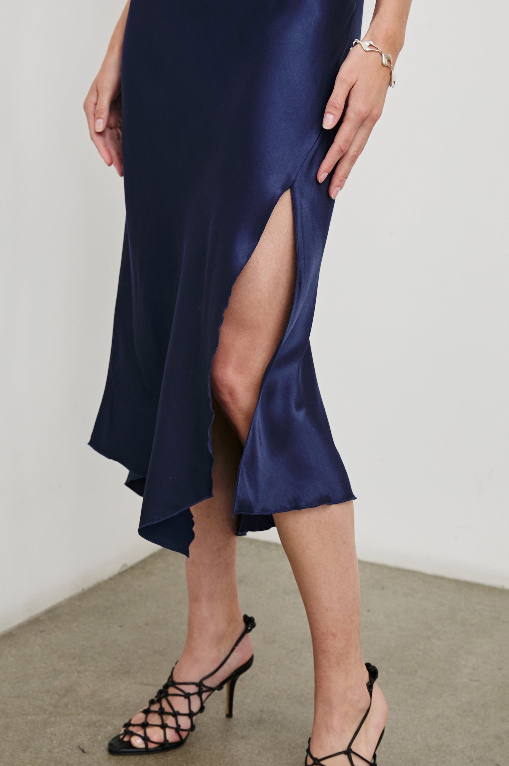 rails monique dress mermaid RAILS | Satin siren. The Monique Dress in Mermaid
