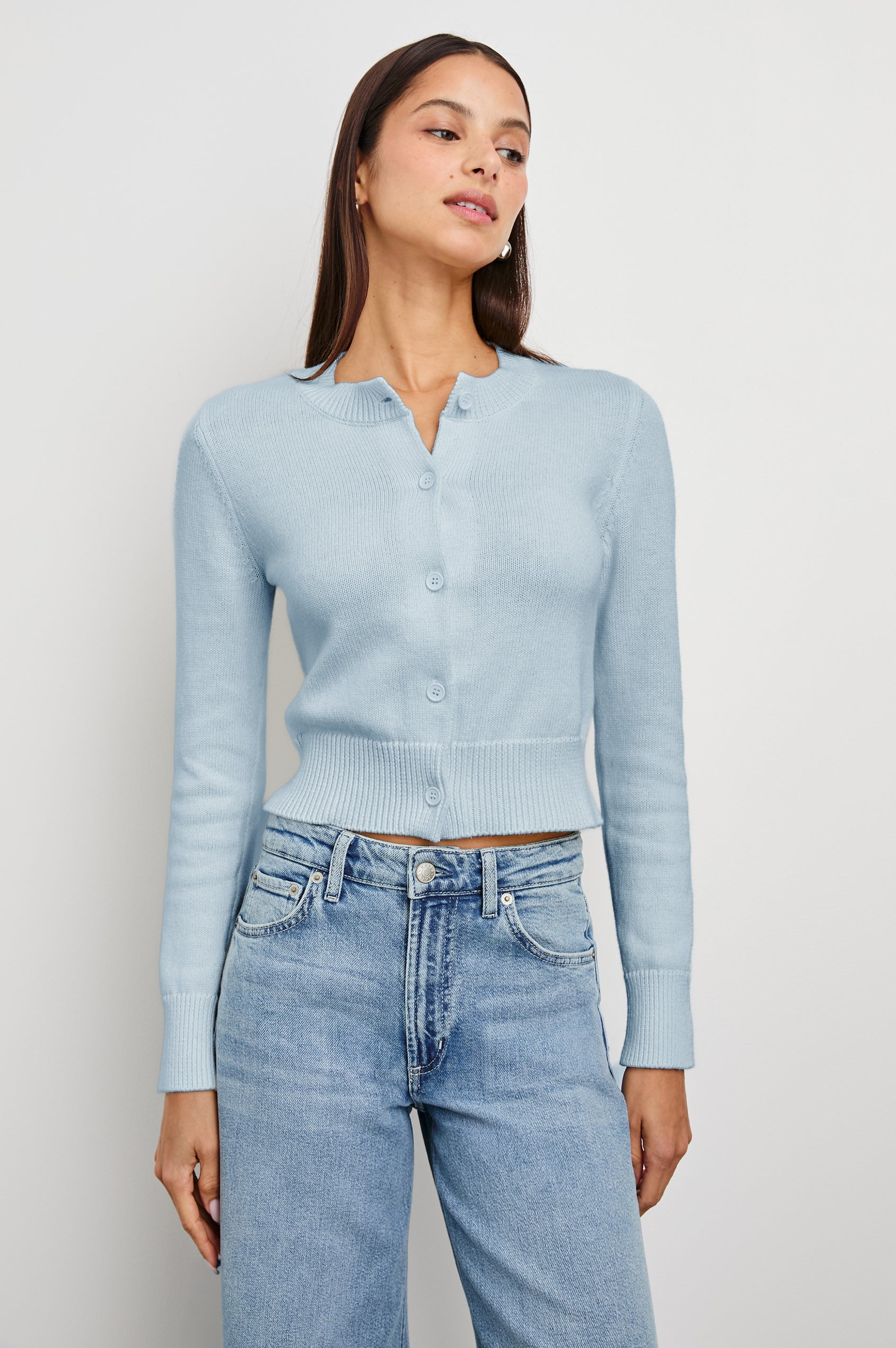 NORAH CARDIGAN - SKY