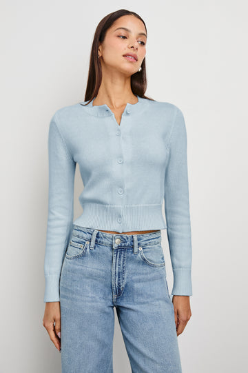 NORAH CARDIGAN - SKY
