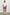 Nova terry shorts with raised jacquard pattern and front drawstring in Faded Red - full body front view on model