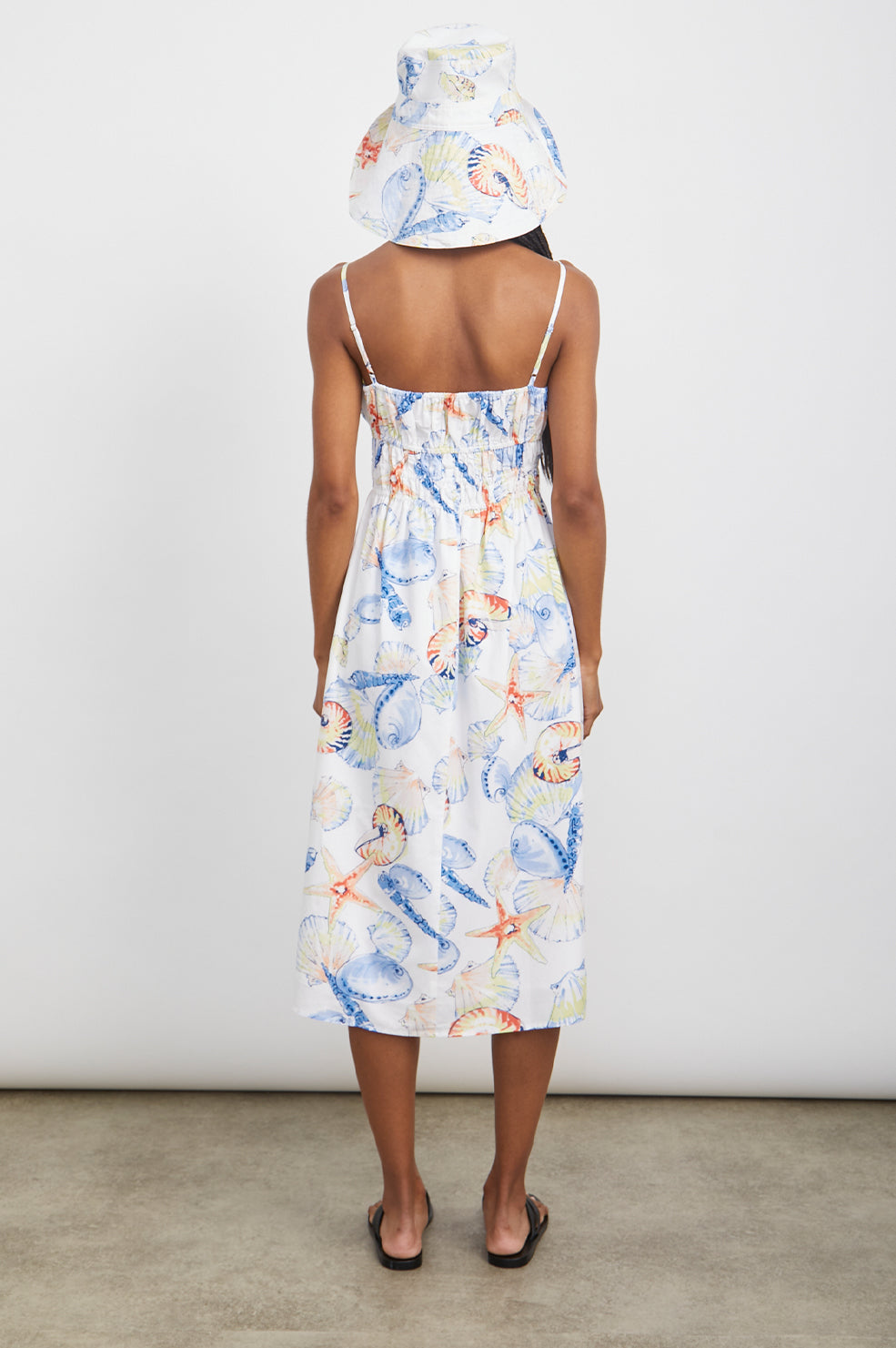 OCTAVIA SEASHELLS DRESS-FULL BODY BACK