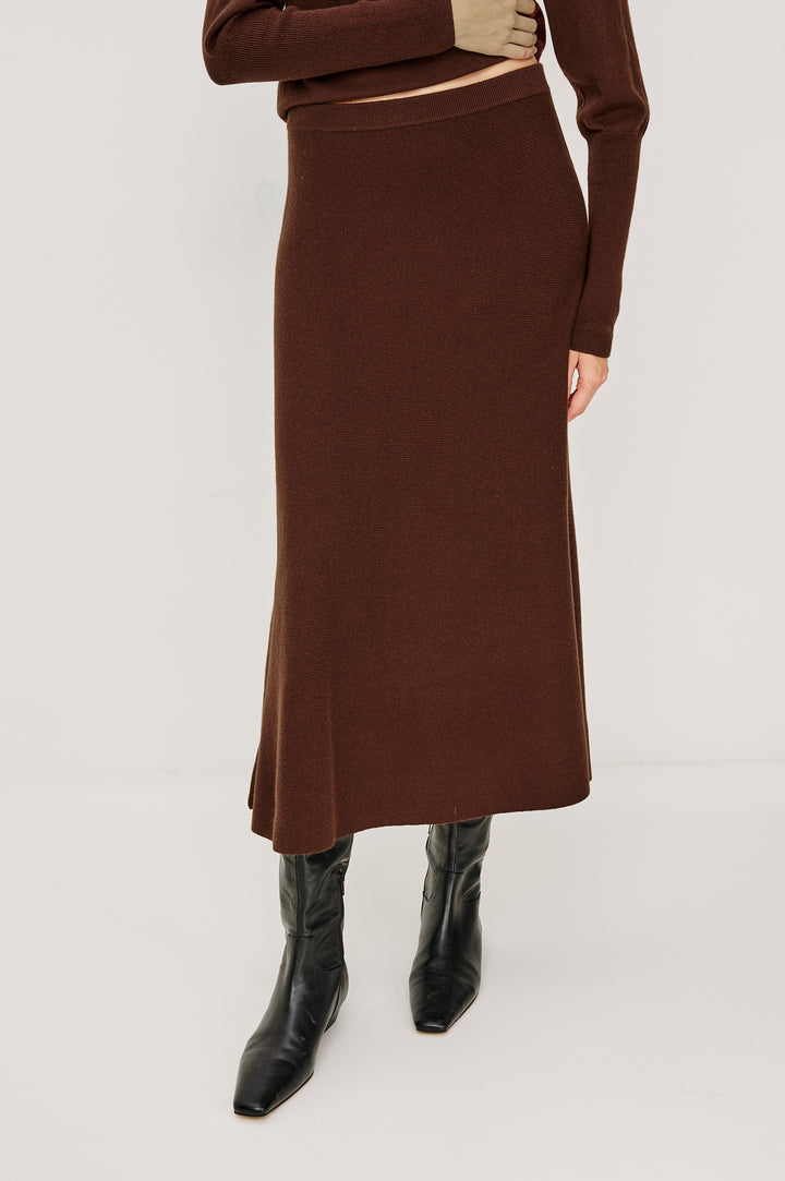 ODITA SKIRT - BORDEAUX