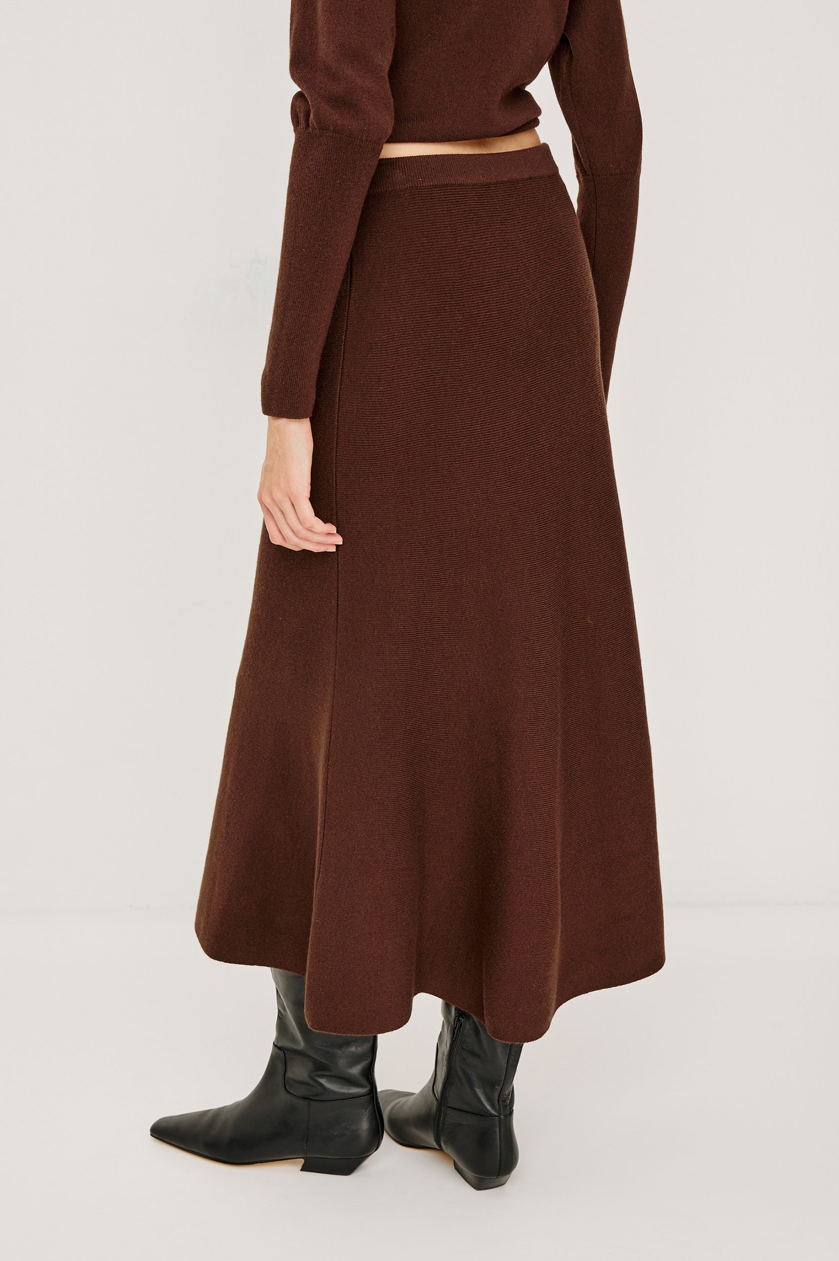 ODITA SKIRT - BORDEAUX